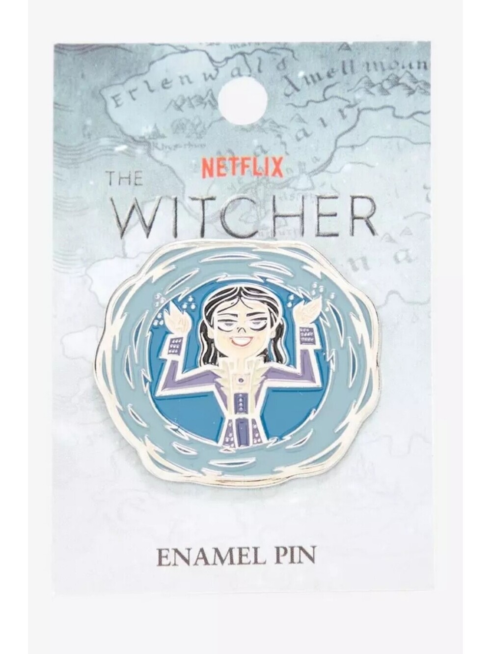 The Witcher Yennefer Stylized Enamel Pin